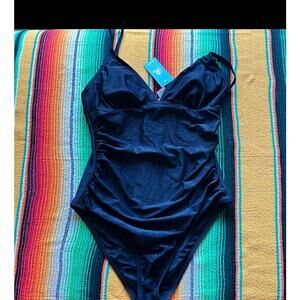 NWT Cupshe Black Rouged One Piece Swimsuit